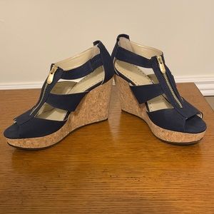 Adrienne Vittadini with cork wedge